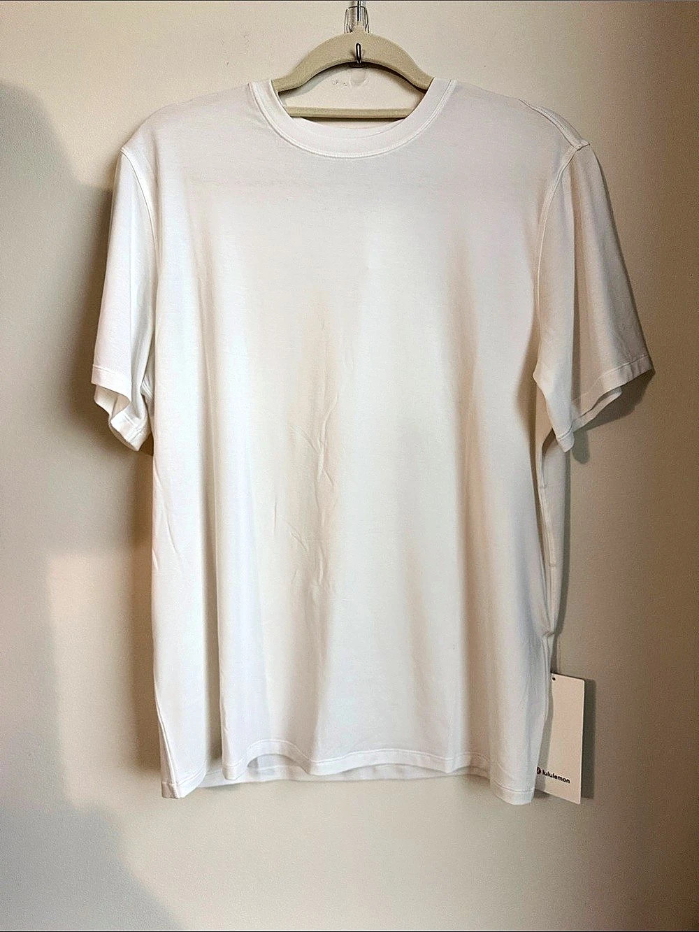 lululemon Jersey Training Short Sleeve Shirt Tee White Size 8
